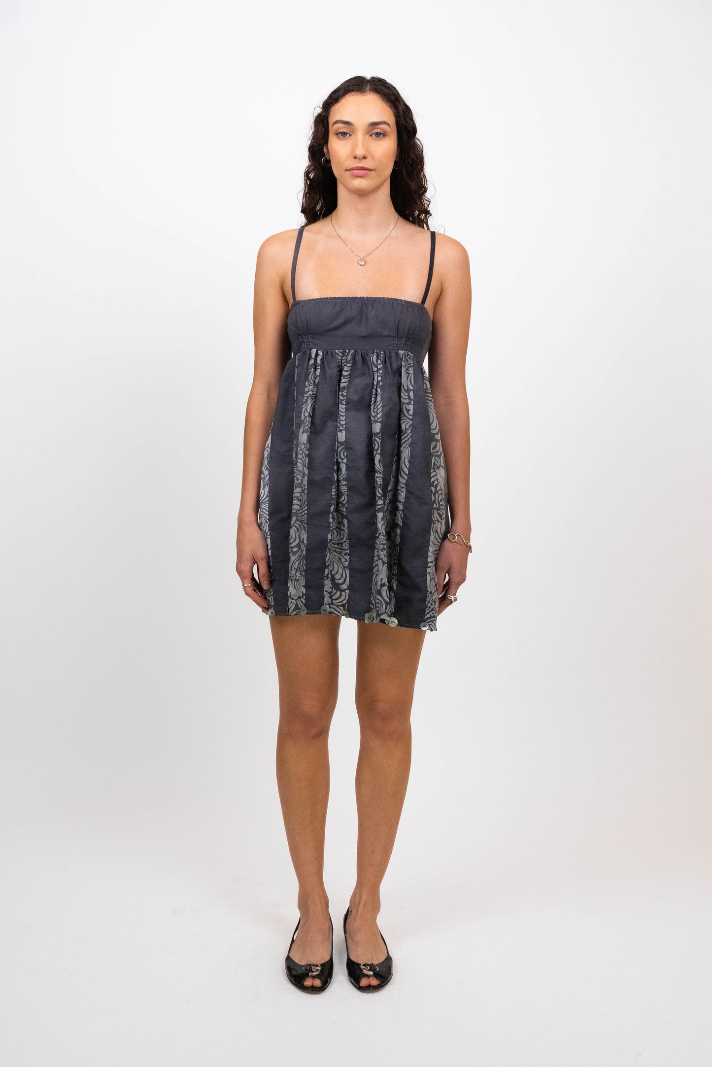 Over-dyed Mini Dress (Size M)