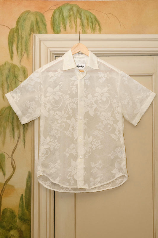 Lace Trev Button Down (Size M)