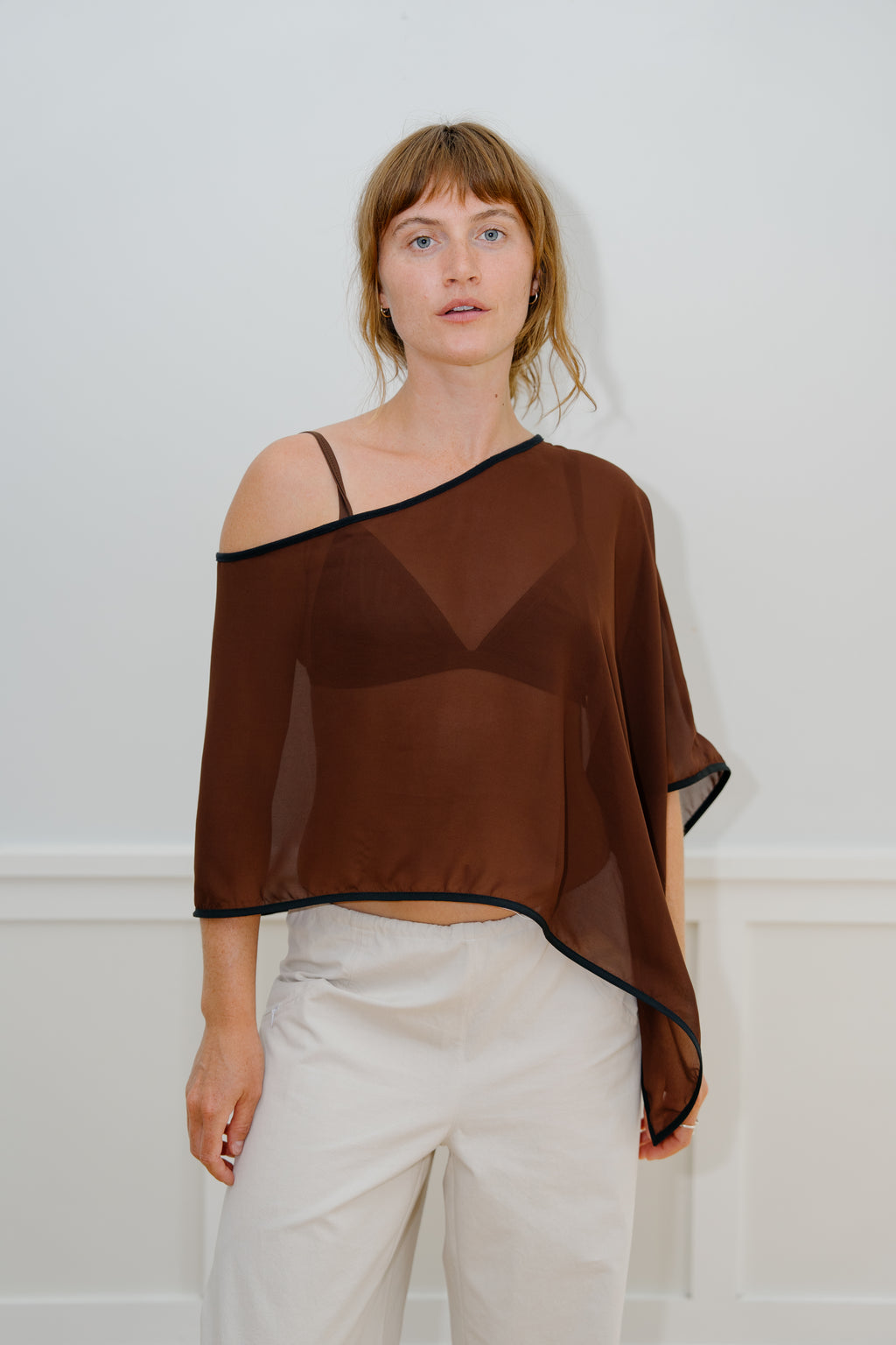 Organza Poncho