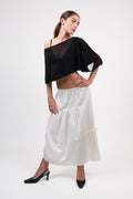 Museum Skirt - White