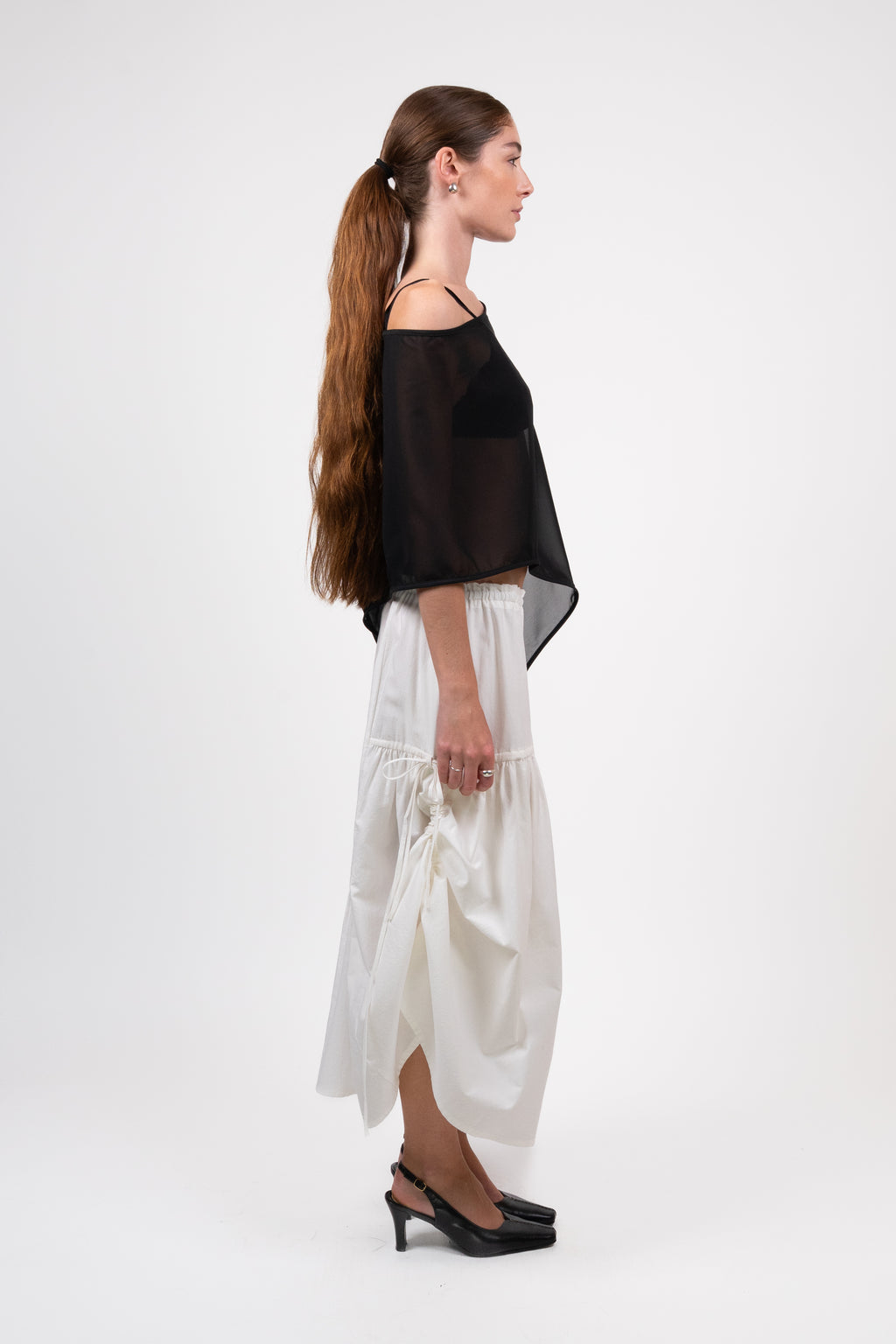 Museum Skirt - White