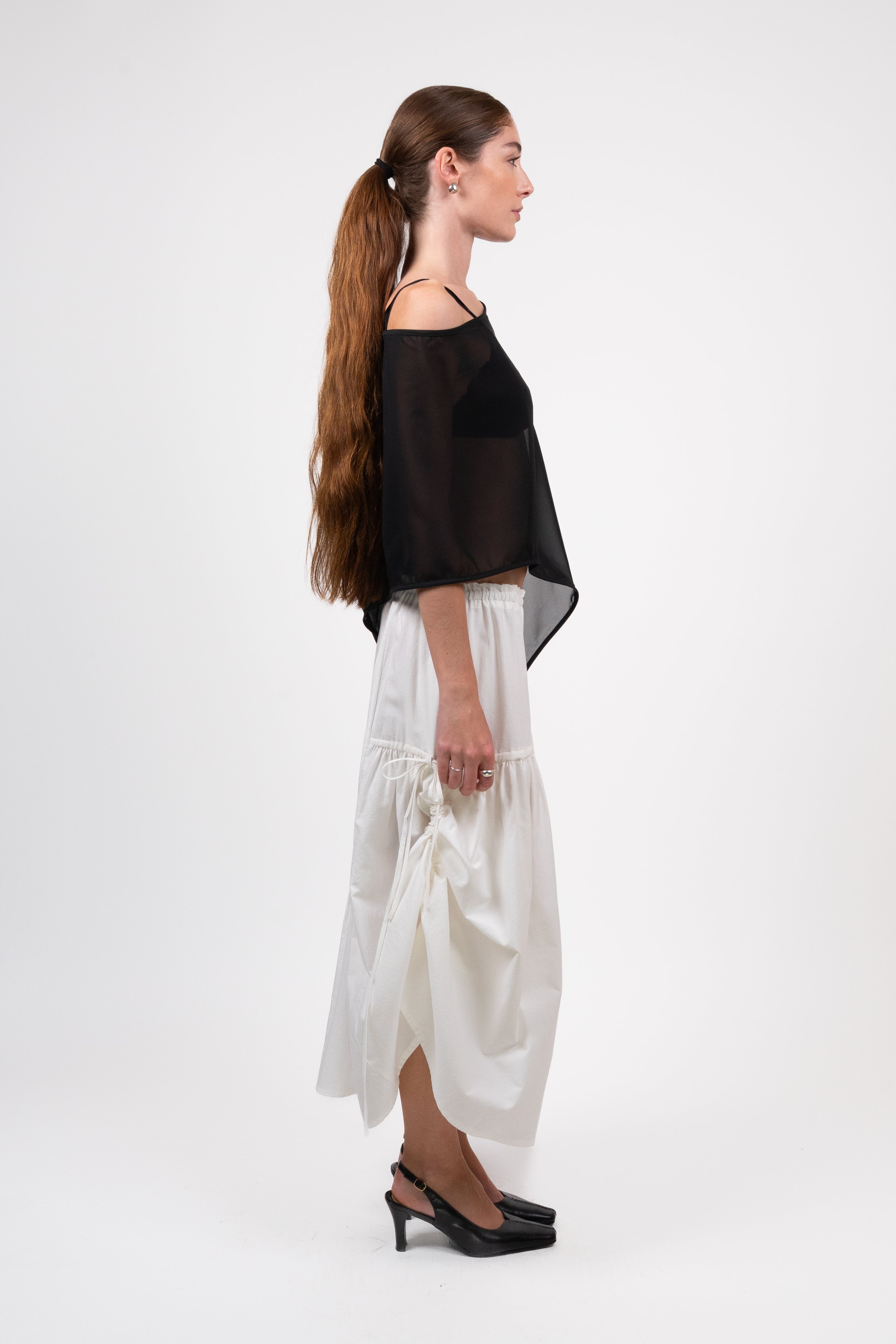 Museum Skirt - White