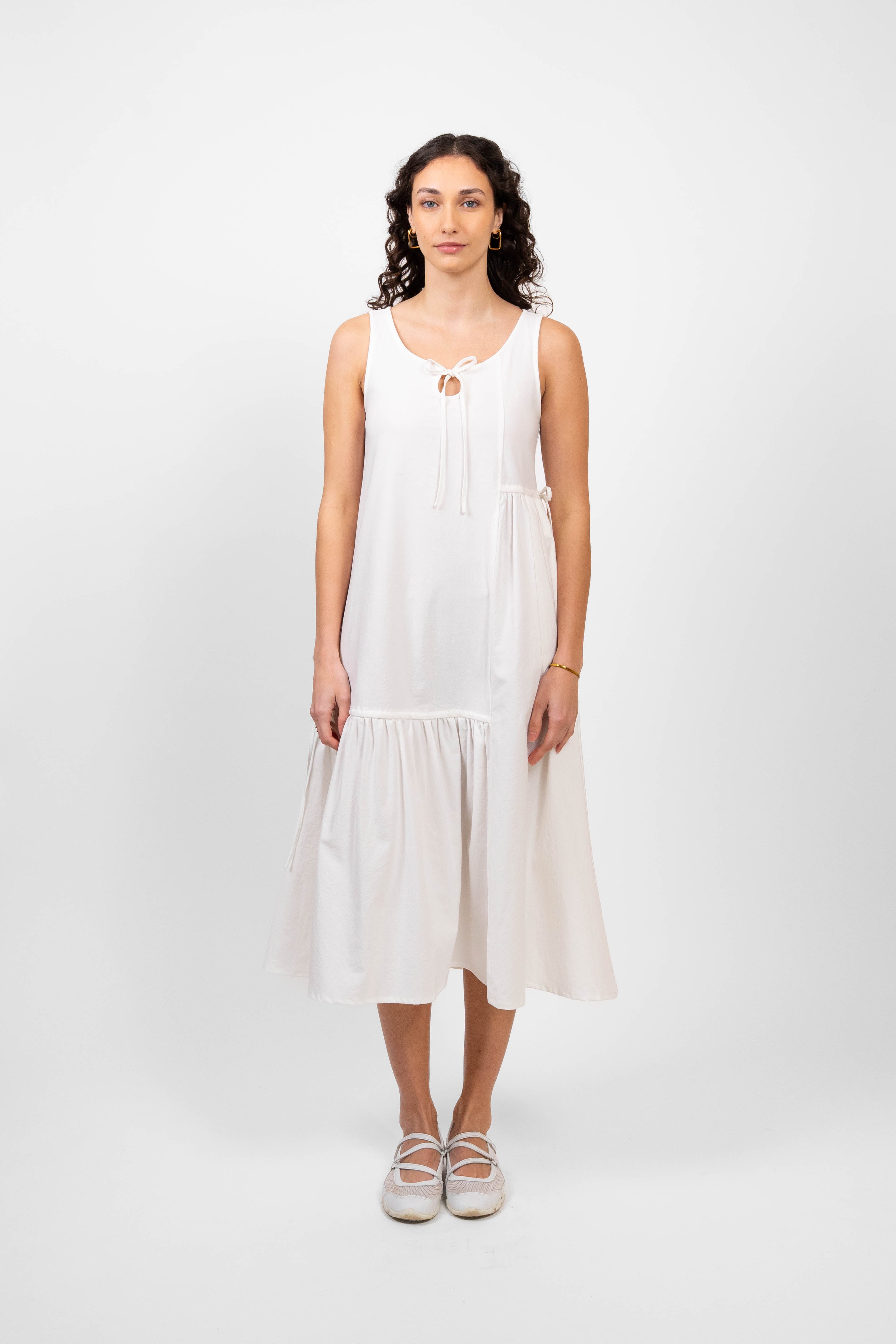 Patio Dress - White