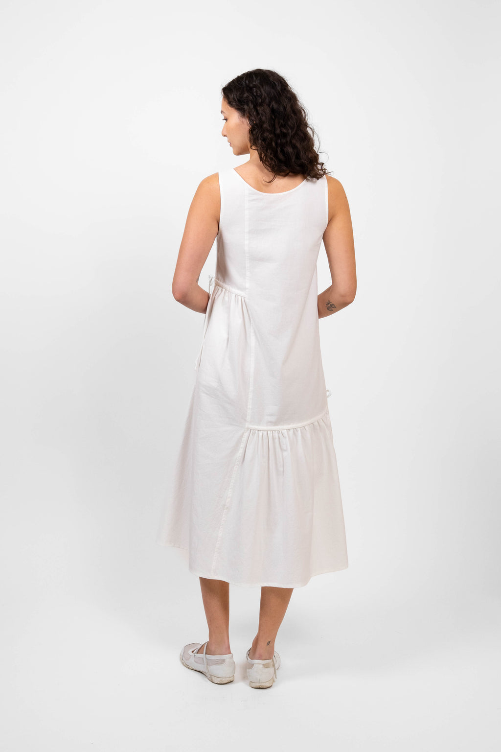 Patio Dress - White
